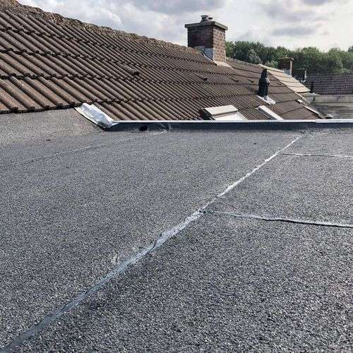 Nieuw plat dak gelegd in Zeewolde